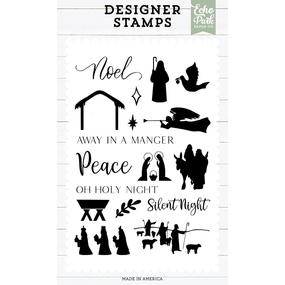 Echo Park Designer Stamp Sets - Christmas Nativity