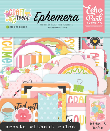Echo Park Paper Co - Craft Room Ephemera