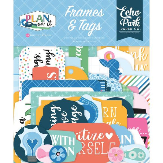 Plan On It Ephemera - Frames & Tags