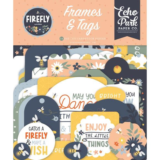 Echo Park Papers Firefly Ephemera - Frames & Tags