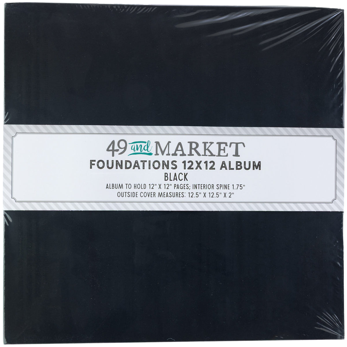 49 and Market – Foundations 12×12 Album – Black