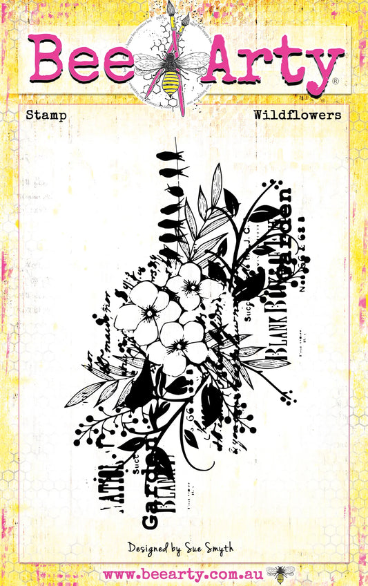 Bee Arty - Wildflowers - Clear Stamp Set