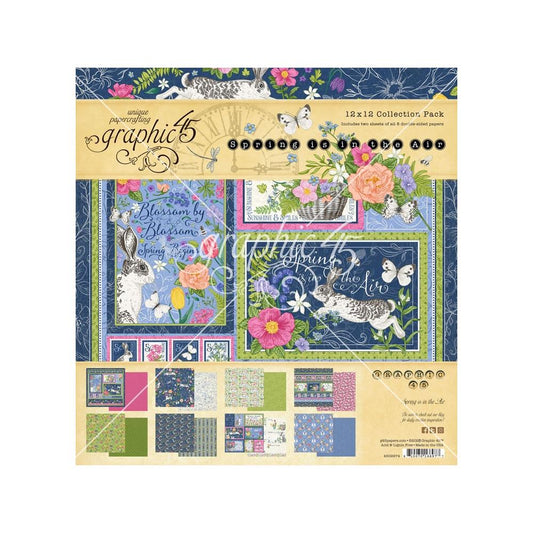 Graphic 45 Collection Pack 12"X12" - Spring Is In The Air