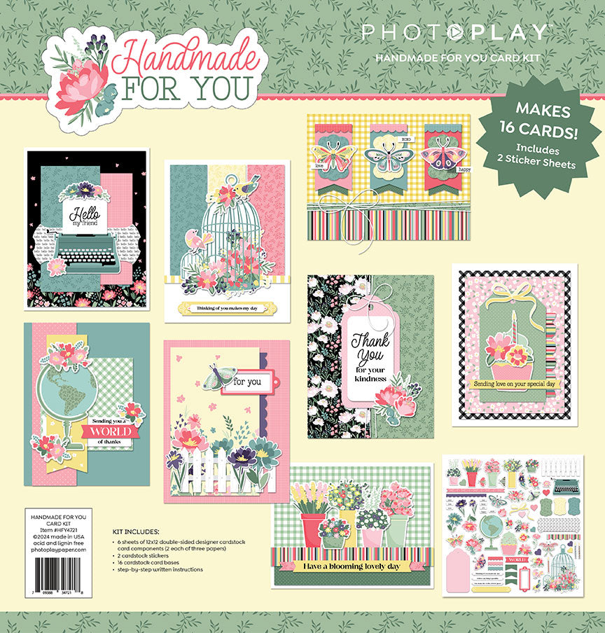 Photo Play Handmade for You - Card Kit