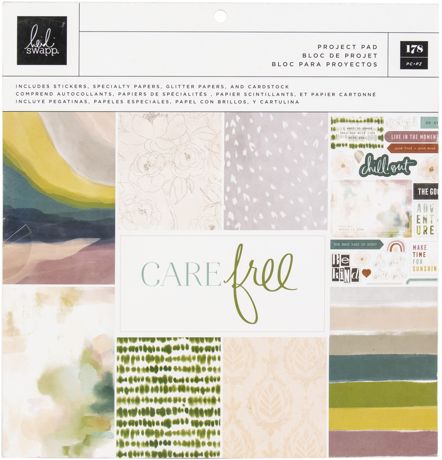 Heidi Swapp Care Free Project Pad 12"X12"