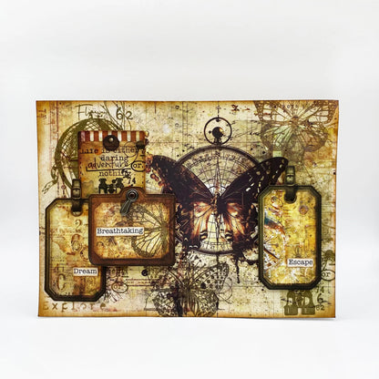 A4 Paper Pack #13 Ticket to Time