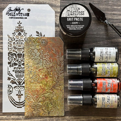 Tim Holtz Distress Crypt Halloween Grit Paste Ranger