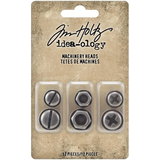 Idea-Ology Metal Machinery Heads Adornments