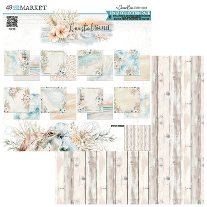 Coastal Soul 12x12 Collection Pack by Joanne Bain