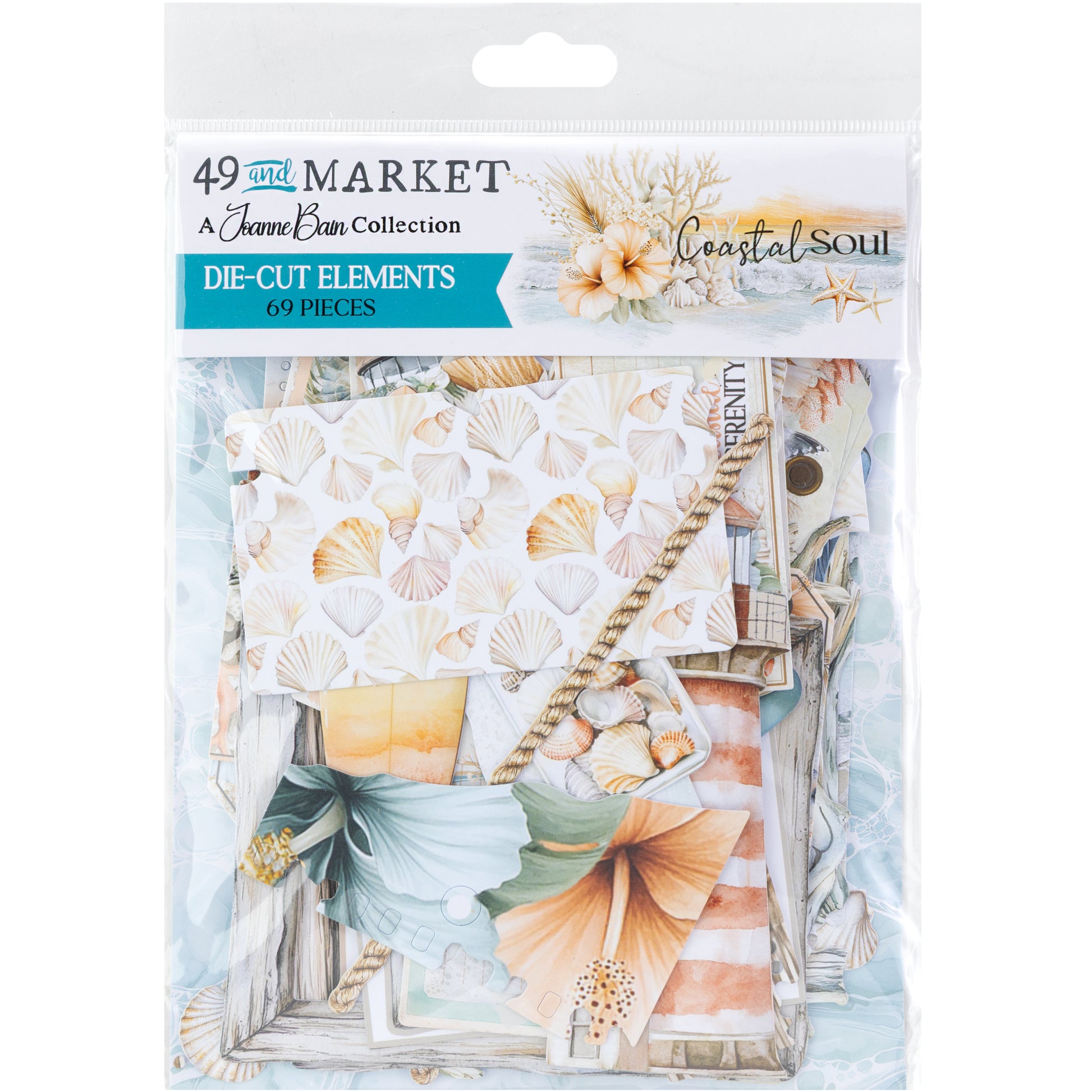 Coastal Soul Die-Cut Elements by Joanne Bain