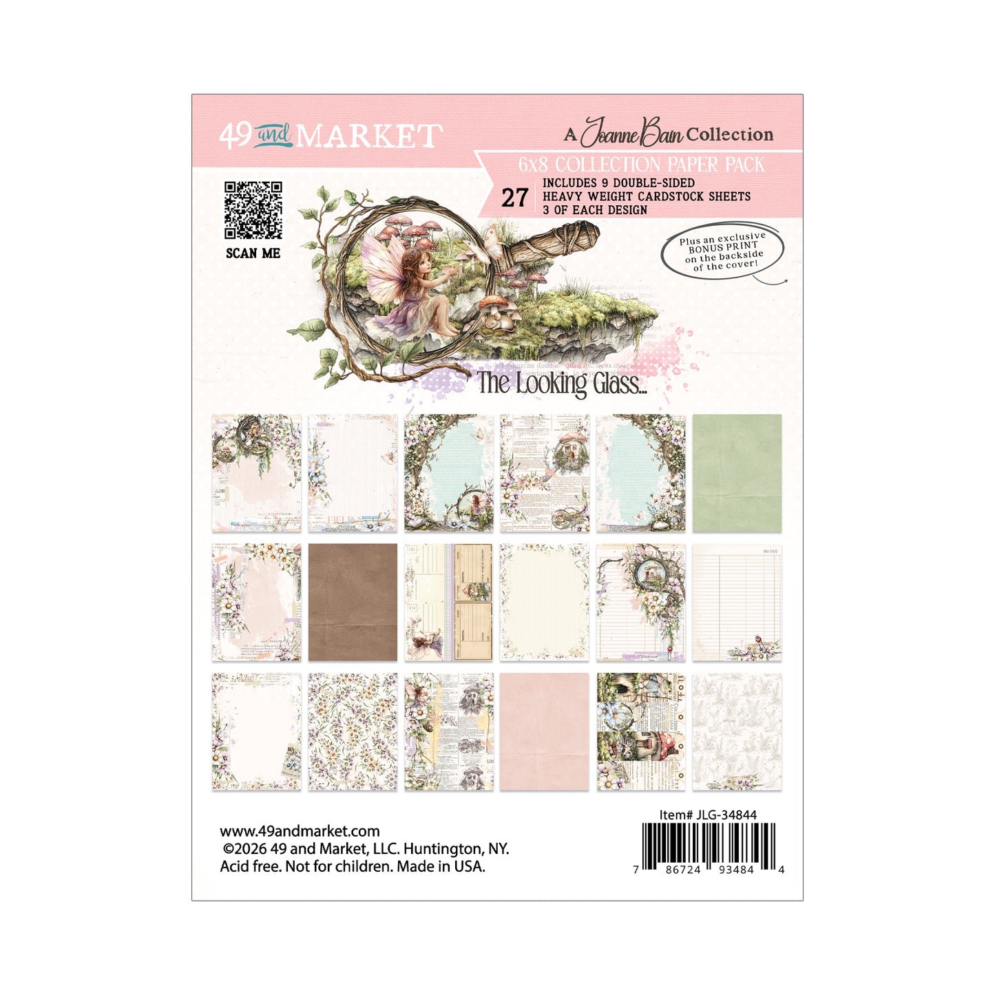 The Looking Glass 6x8 Collection Pack by Joanne Bain