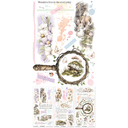 The Looking Glass Blendable Rub-On Transfer Set by Joanne Bain