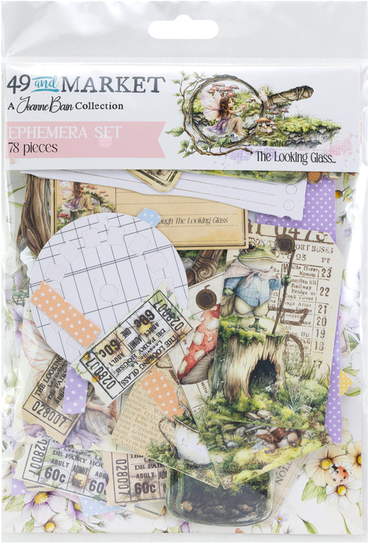 49 and Market - The Looking Glass Ephemera Set by Joanne Bain