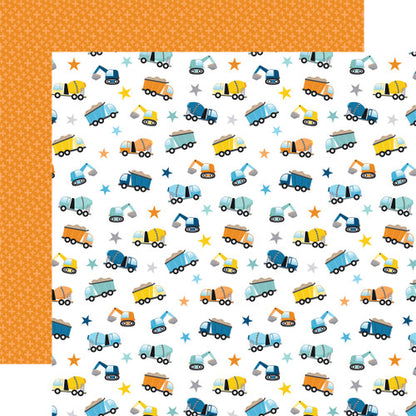Little Builder Collection Paper Pack 12"X12"