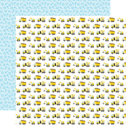 Little Builder Collection Paper Pack 12"X12"