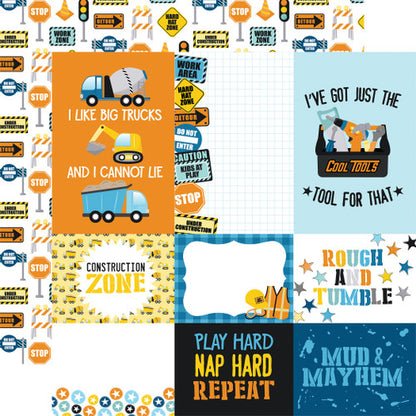 Little Builder Collection Paper Pack 12"X12"