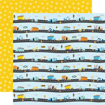 Little Builder Collection Paper Pack 12"X12"