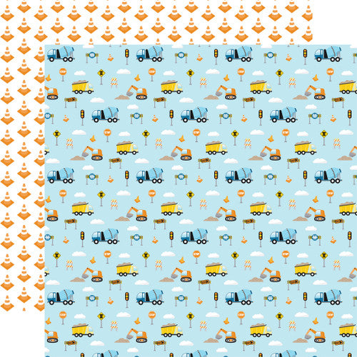 Little Builder Collection Paper Pack 12"X12"