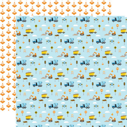 Little Builder Collection Paper Pack 12"X12"