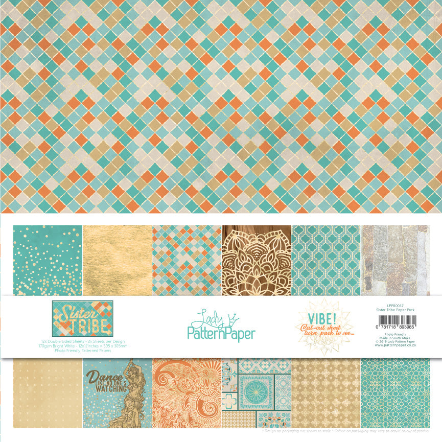 Lady Pattern Paper - Sister Tribe - Paper Pack – Captured Hearts Australia