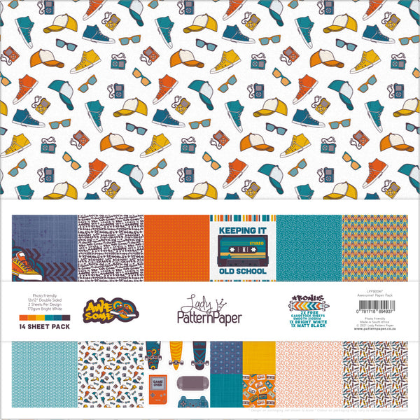 Lady Pattern Paper - Awesome - Paper Pack – Captured Hearts Australia