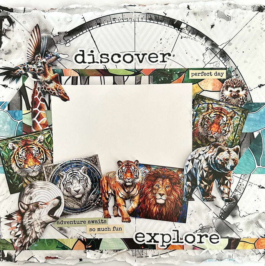 Animal Kingdom 12x12 Paper Collection