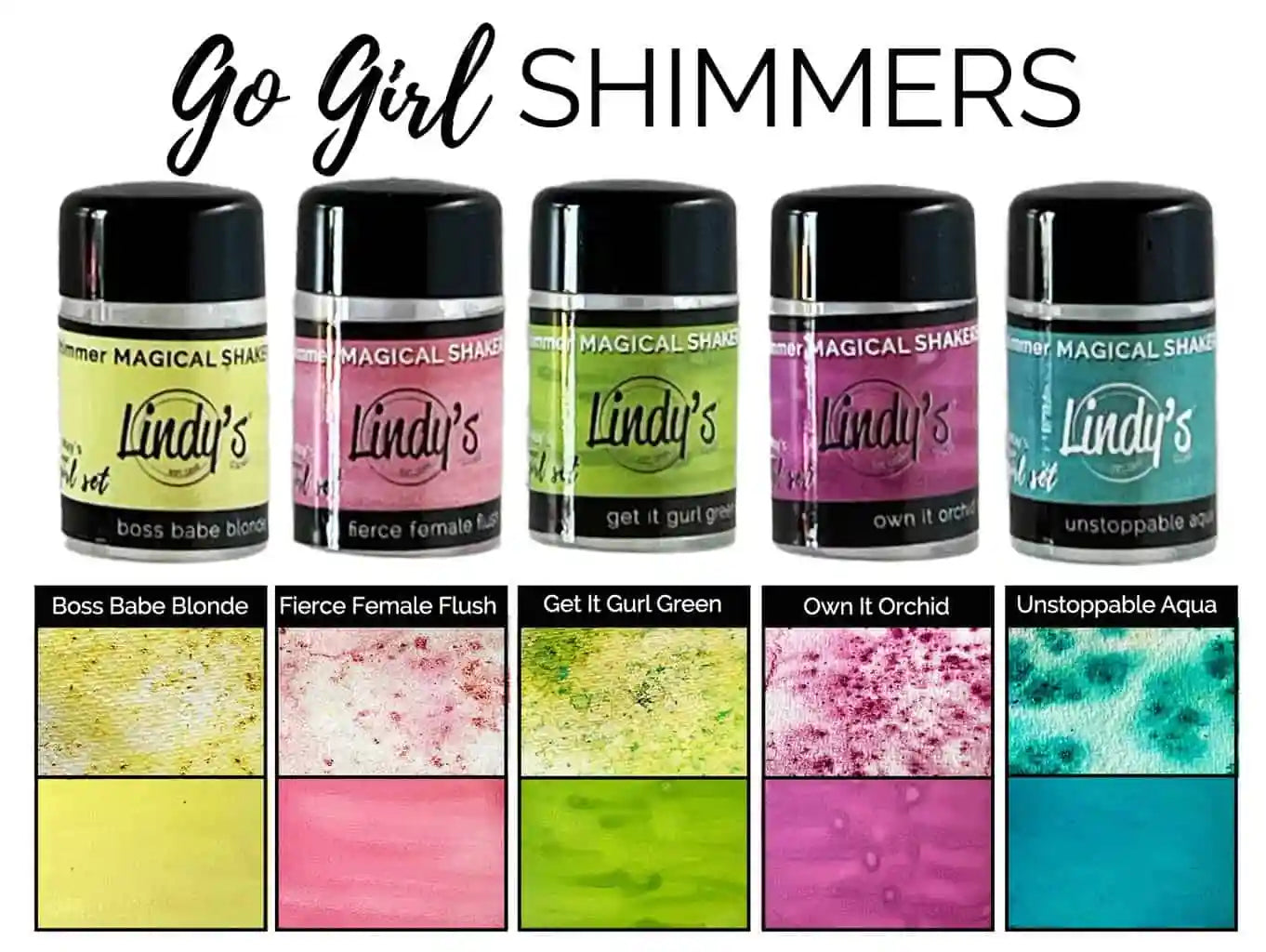 Lindy's Gang - Go Girl SHIMMERS Magical Shaker Set 9