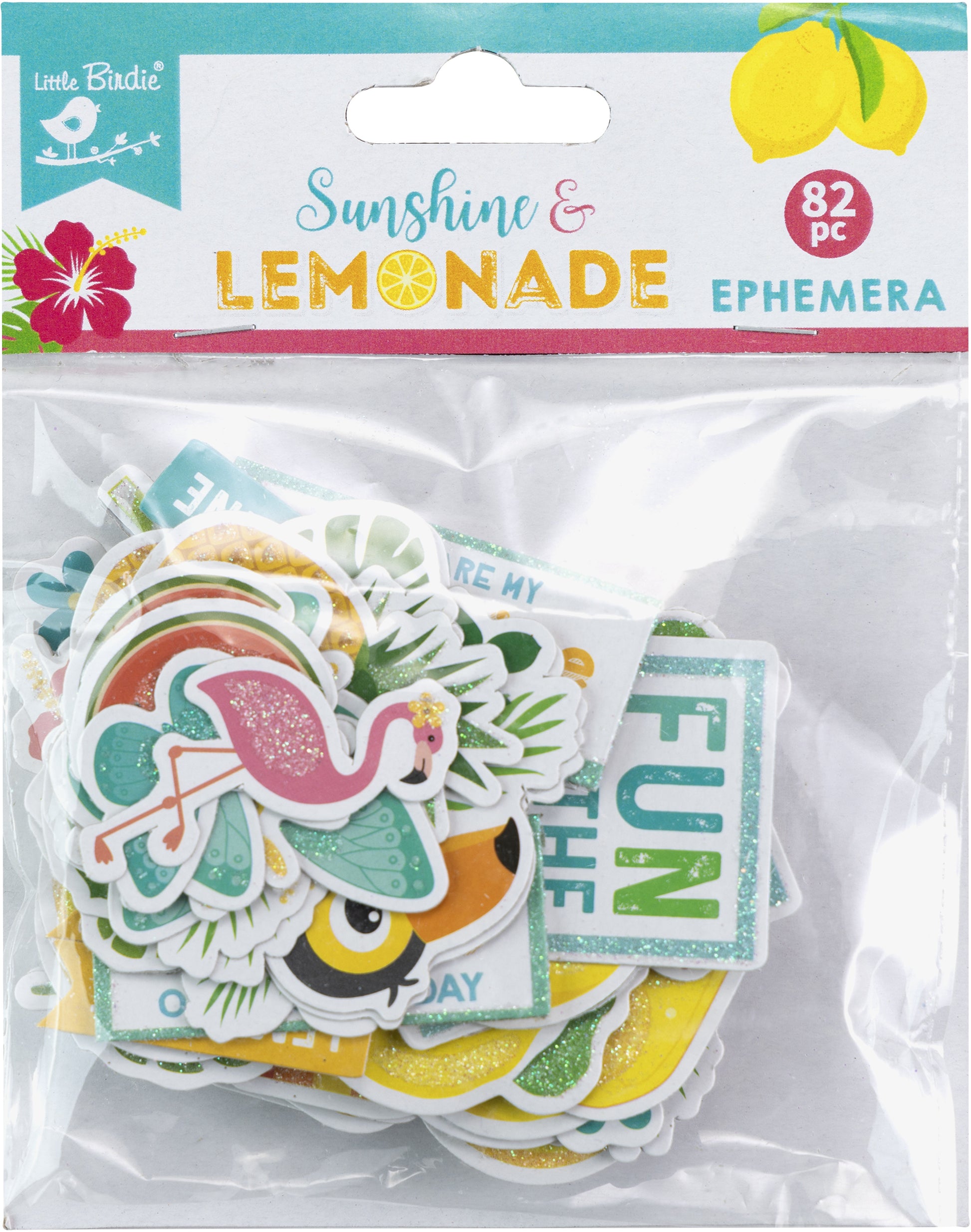 Little Birdie - Sunshine & Lemonade Ephemera Pack