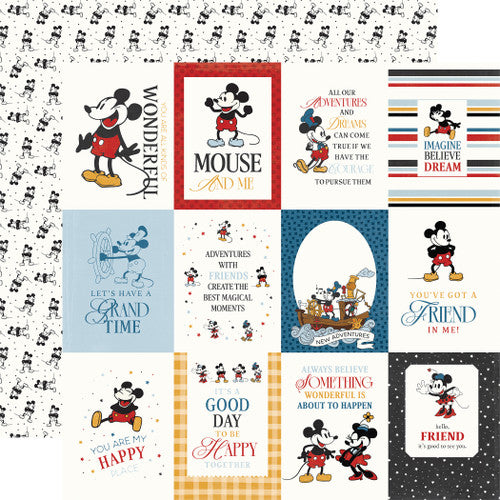 Mouse And Me Collection Paper Pack 12"X12"