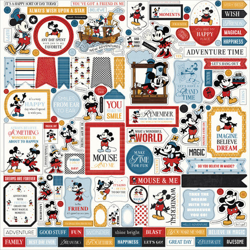 Mouse And Me Collection Paper Pack 12"X12"