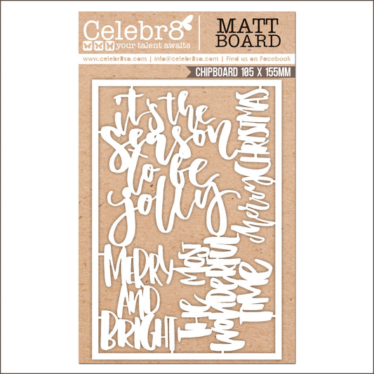 Celebr8 - Merry & Bright - Mini Words