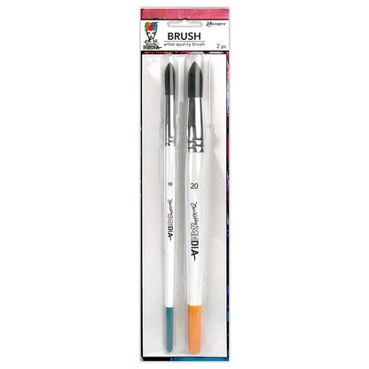 Dina Wakley MEdia Round Brush Set