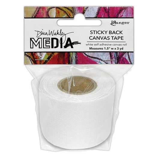 Dina Wakley MEdia Stickyback Canvas Tape 1.5"