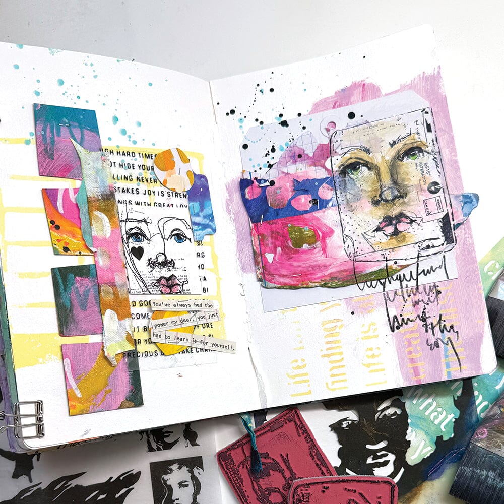 Dina Wakley MEdia Watercolour Journal