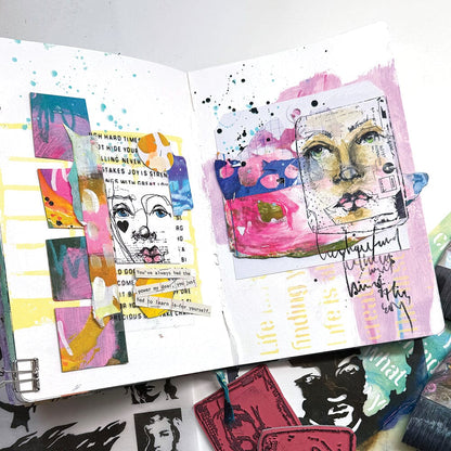 Dina Wakley MEdia Watercolour Journal
