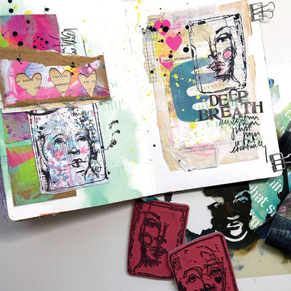 Dina Wakley MEdia Watercolour Journal