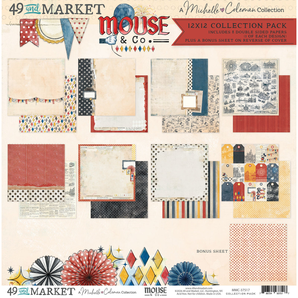 Mouse & Co. 12x12 Collection Pack by Michelle Coleman