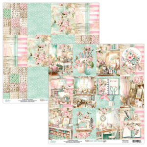 Mintay Papers - In My Craftroom - 12"x12" Scrapbooking Pack