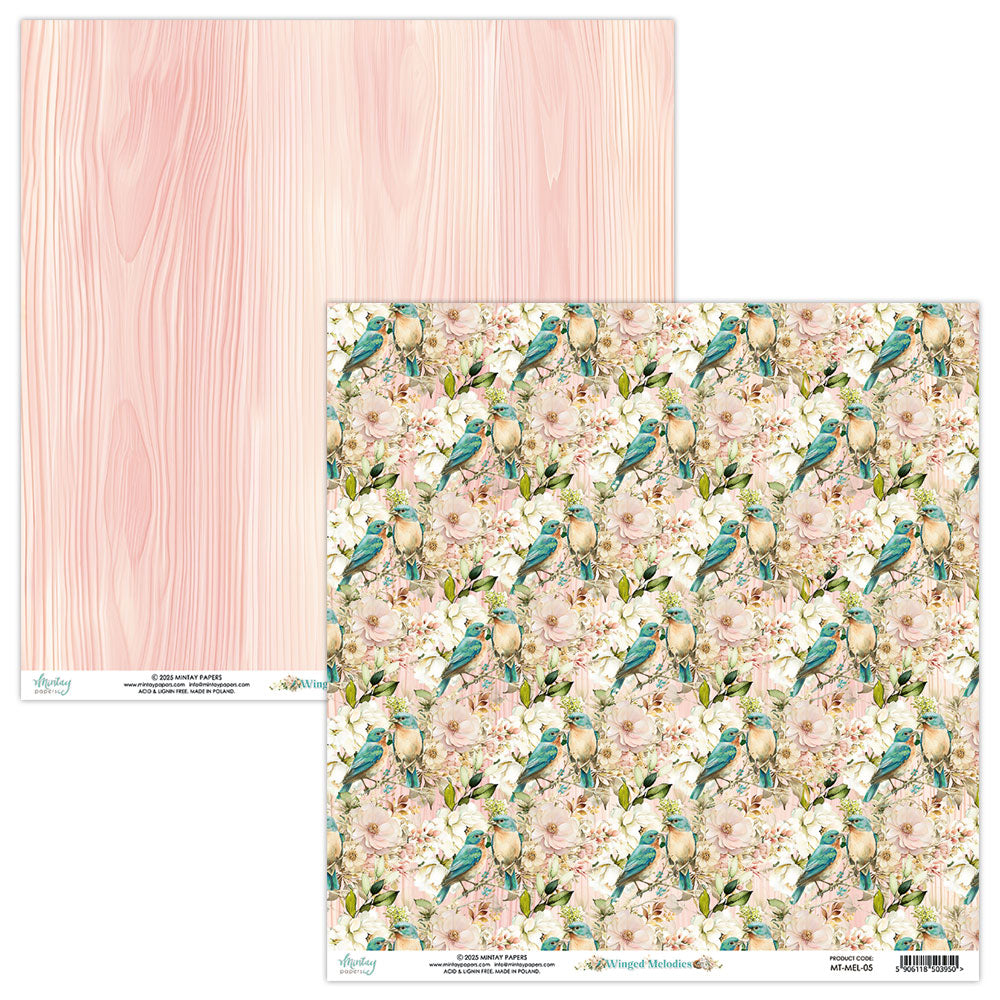 Winged Melodies - 12"x12" Scrapbooking Pack