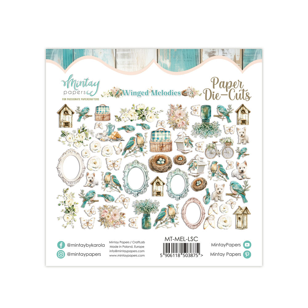 Mintay Die Cuts - Winged Melodies