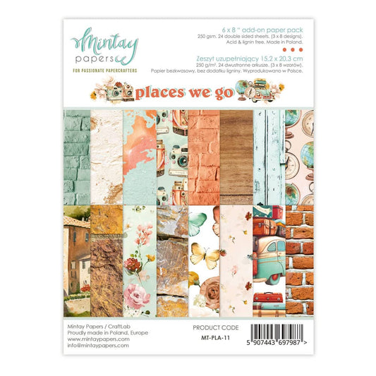 Mintay Papers - Places We Go - Mixed Bundle