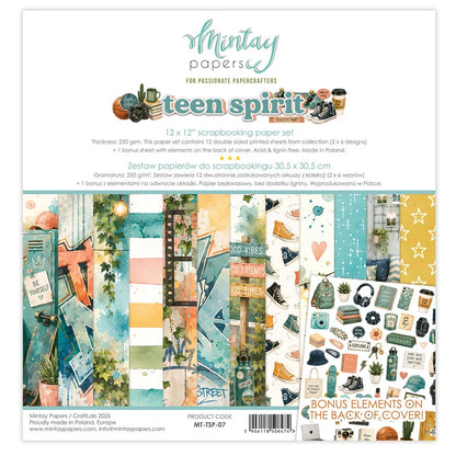 Teen Spirit - 12"x12" Scrapbooking Pack