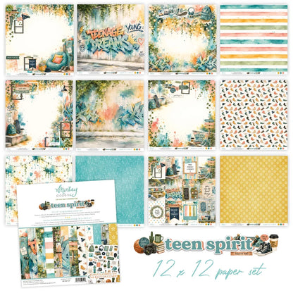 Teen Spirit - 12"x12" Scrapbooking Pack