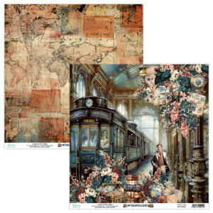 Mintay Papers - Traveller - 12"x12" Scrapbooking Pack