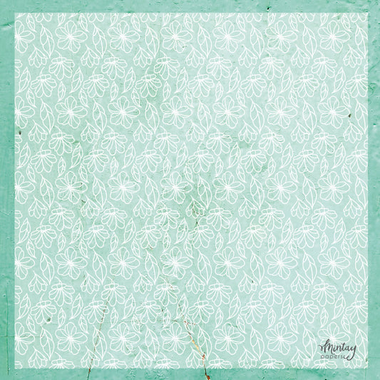 Mintay Papers Flowers 2 - Decorative Vellum