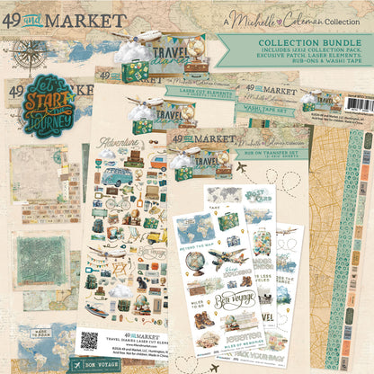 49 and Market - Travel Diaries 12x12 Collection Bundle by Michelle Coleman