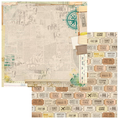 Travel Diaries 12x12 Collection Pack by Michelle Coleman