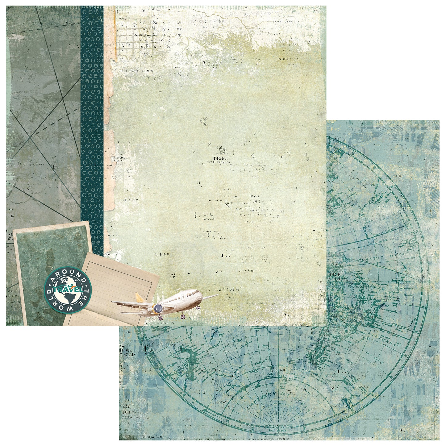 Travel Diaries 12x12 Collection Pack by Michelle Coleman