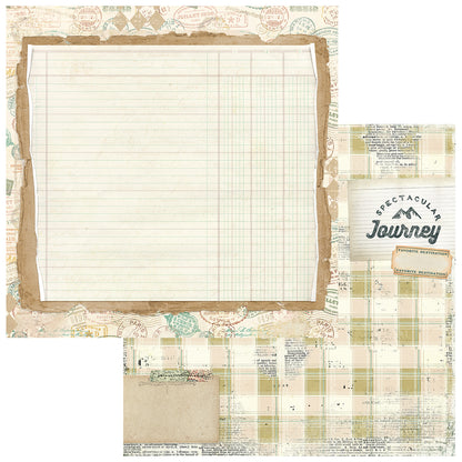 Travel Diaries 12x12 Collection Pack by Michelle Coleman
