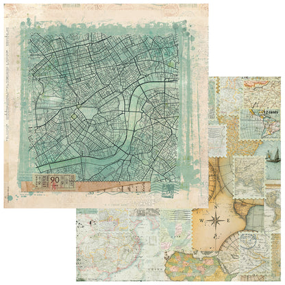 Travel Diaries 12x12 Collection Pack by Michelle Coleman